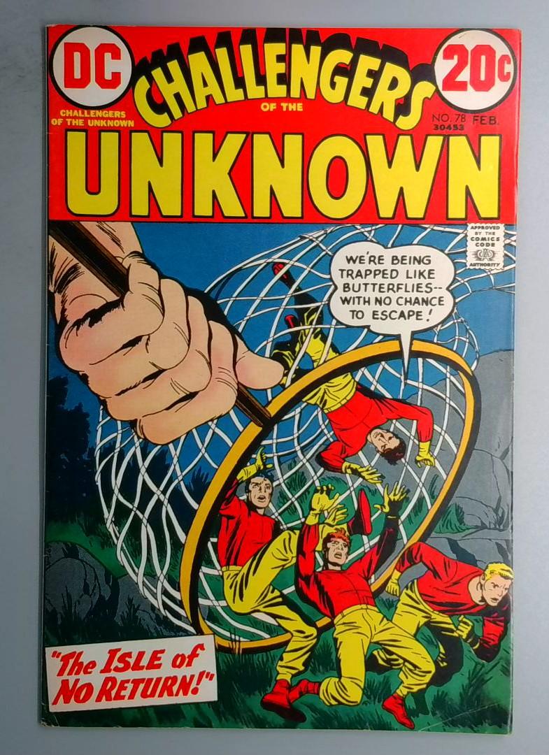 Challengers of the Unknown #78 VF- DC 1973 BW1