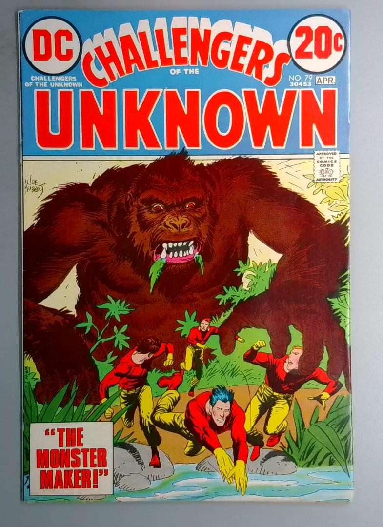 Challengers of the Unknown #79 FN/VF DC 1973 BW1