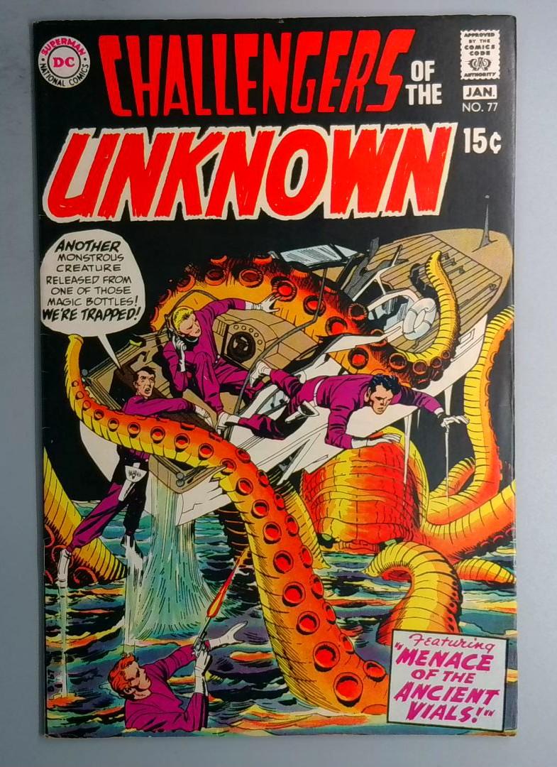 Challengers of the Unknown #77 VF/NM DC 1971 BW1