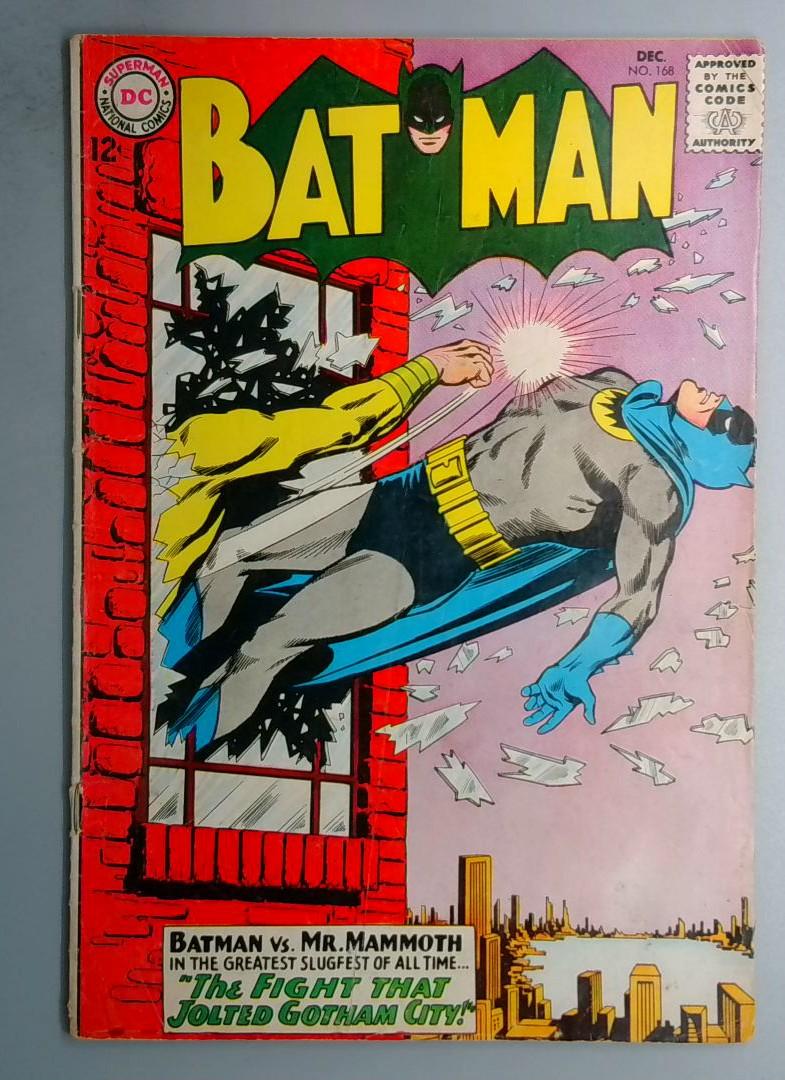 Batman #168 DC 1964 BW1