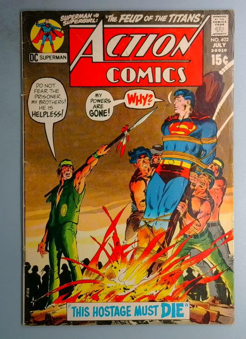 Action Comics #402 DC 1971 BW1