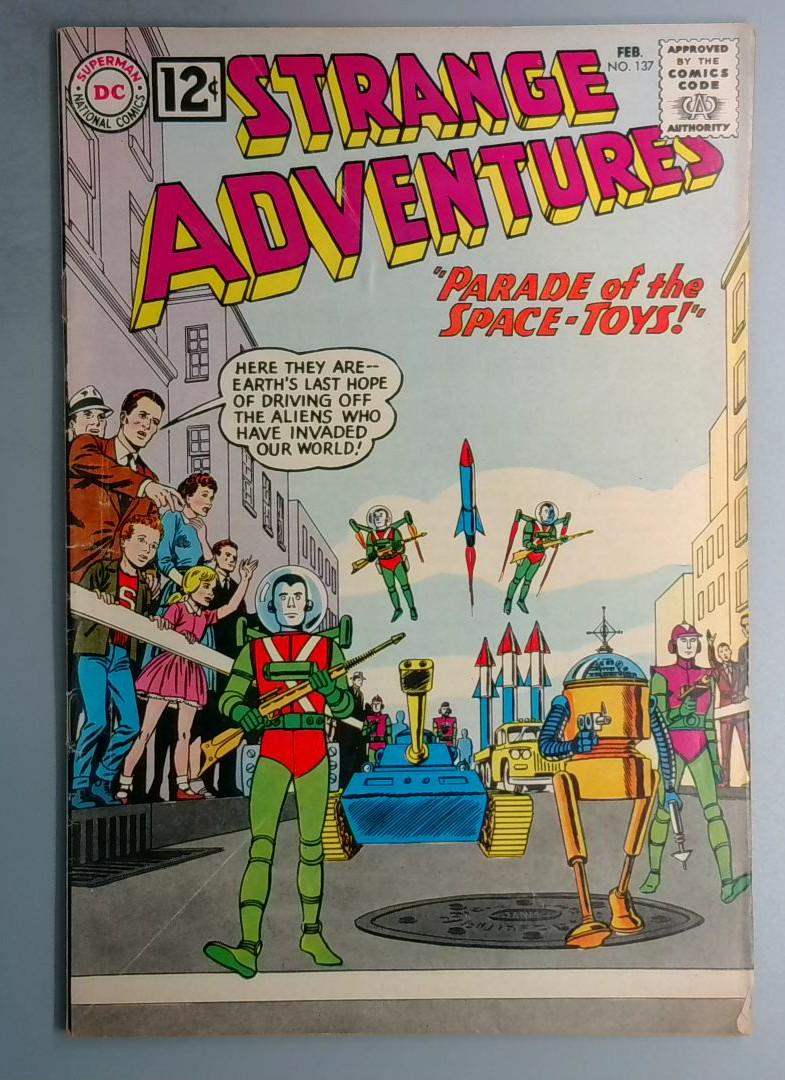 Strange Adventures #137 FN- DC 1962 BW1