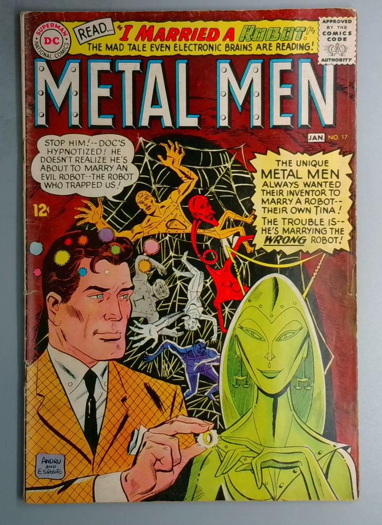 Metal Men #17 VG DC 1966 BW1