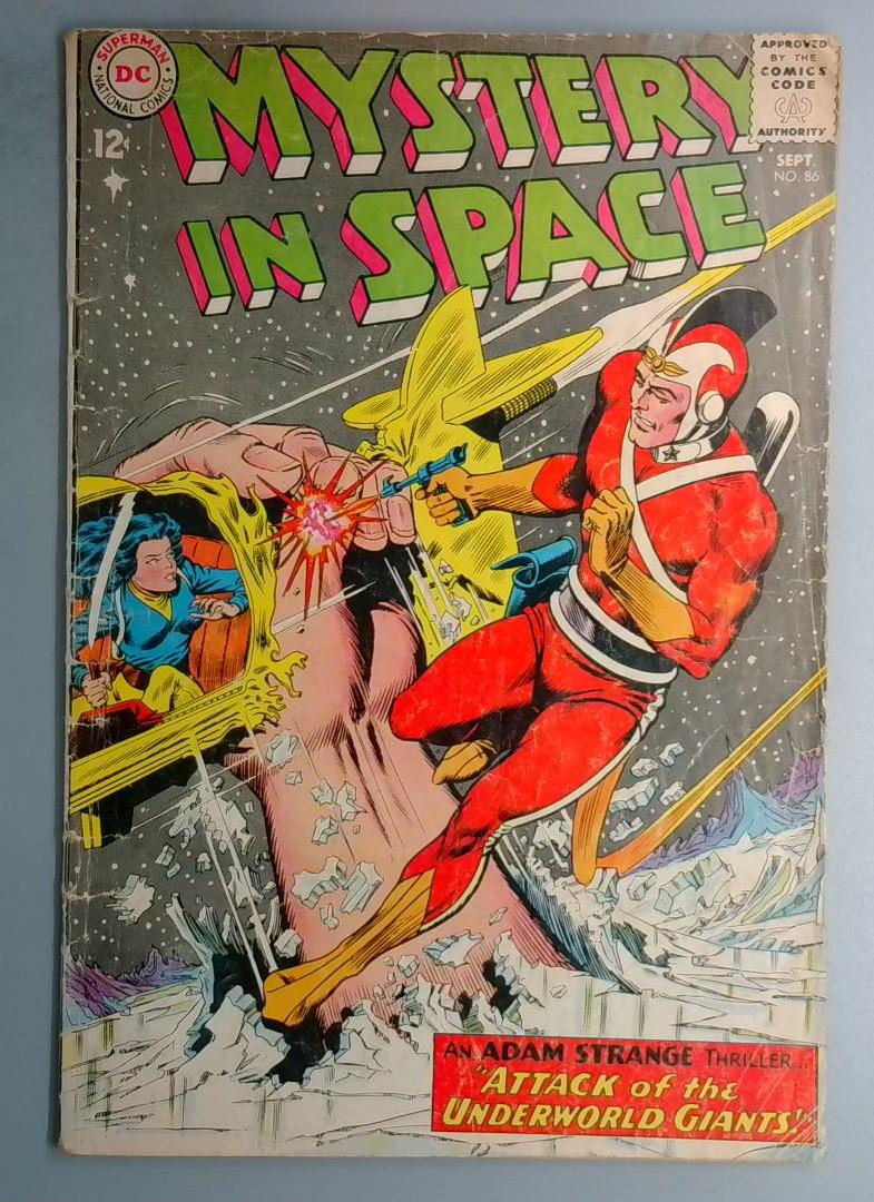 Mystery in Space #86 VG DC 1963 BW1