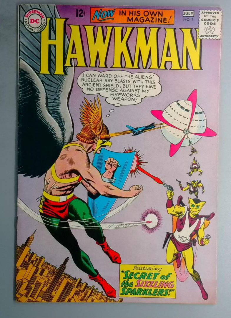 Hawkman #2 FN DC 1964 BW1