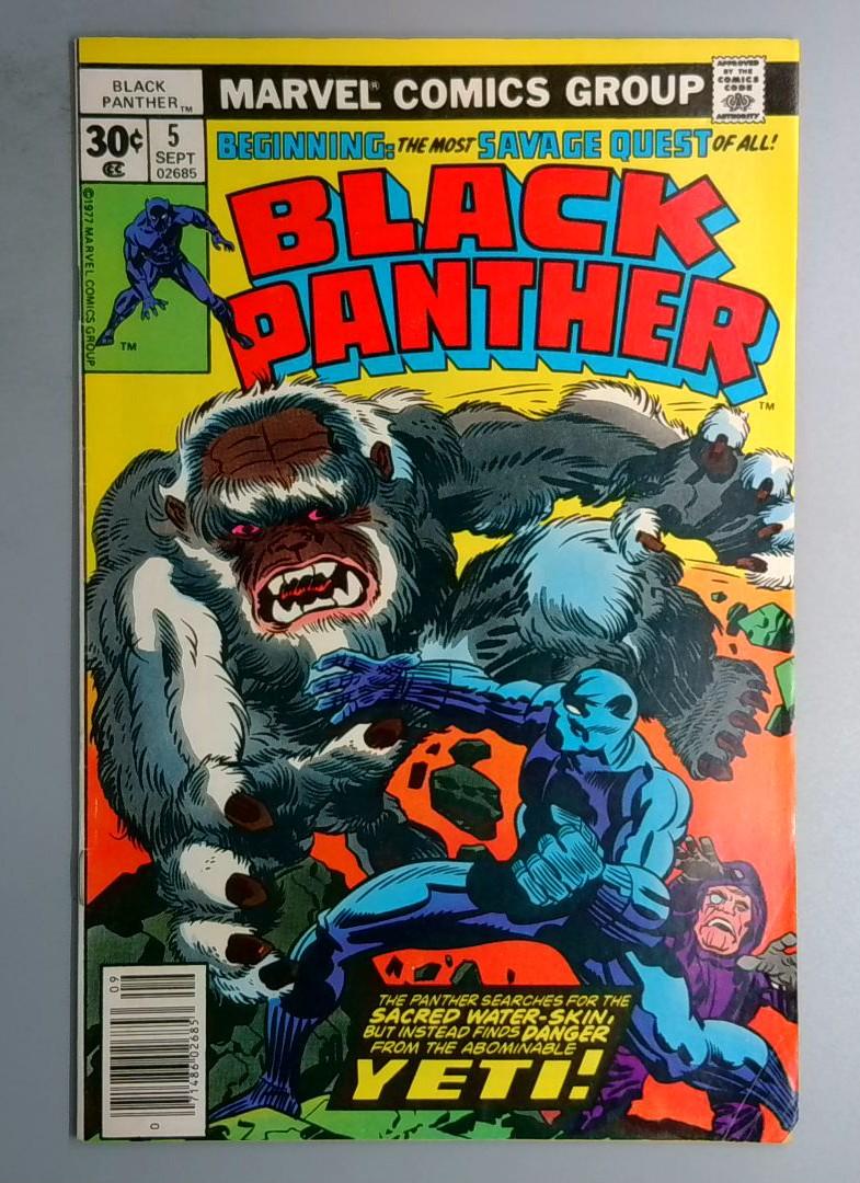 Black Panther #5 Marvel 1977 BW1