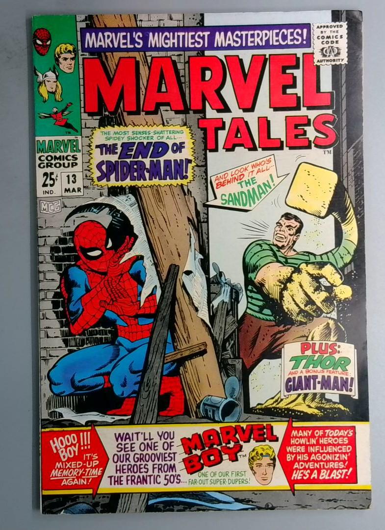 Marvel Tales #13 FN Reprints Amazing Spider-Man 18 Marvel 1968 BW1