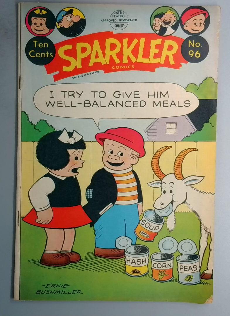 Sparkler Comics #96 VG- 1950