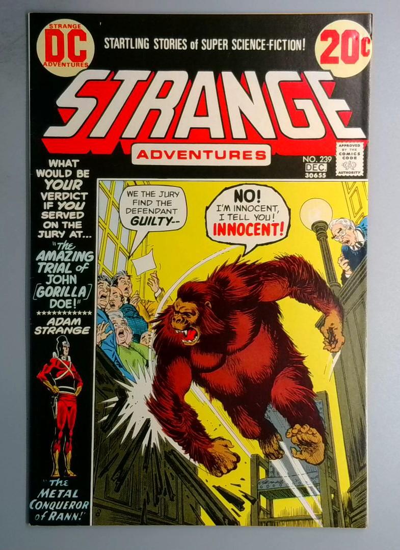 Strange Adventures #239 VF/NM DC 1972 BW1