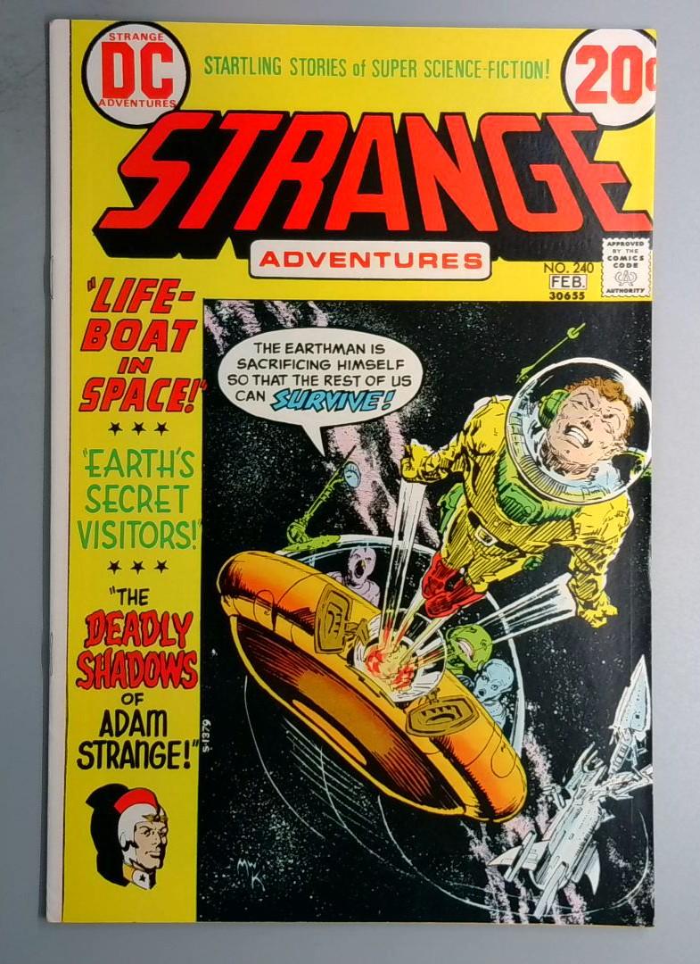 Strange Adventures #240 VF DC 1973 BW1