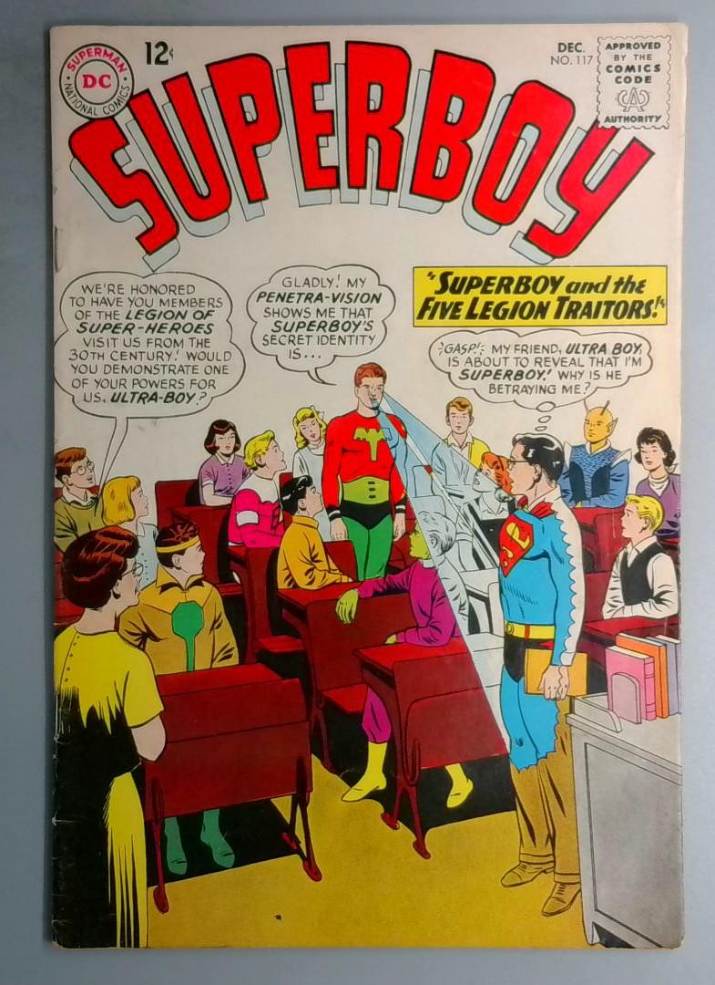 Superboy #117 VG/FN DC 1964 BW1