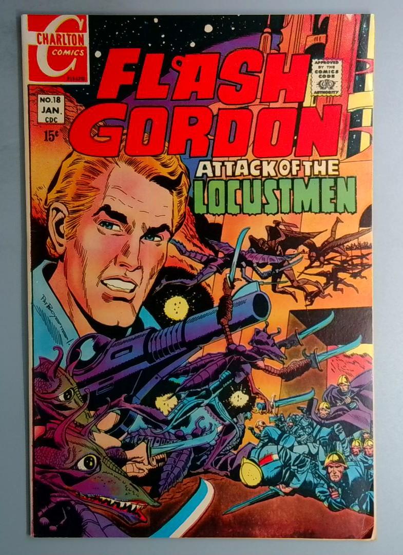 Flash Gordon #18 VF- Last Charlton Issue Charlton 1970 BW1