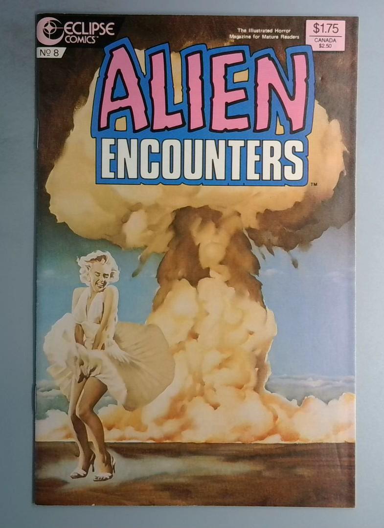 Alien Encounters #8 NM- Eclipse Comics 1986 BW1