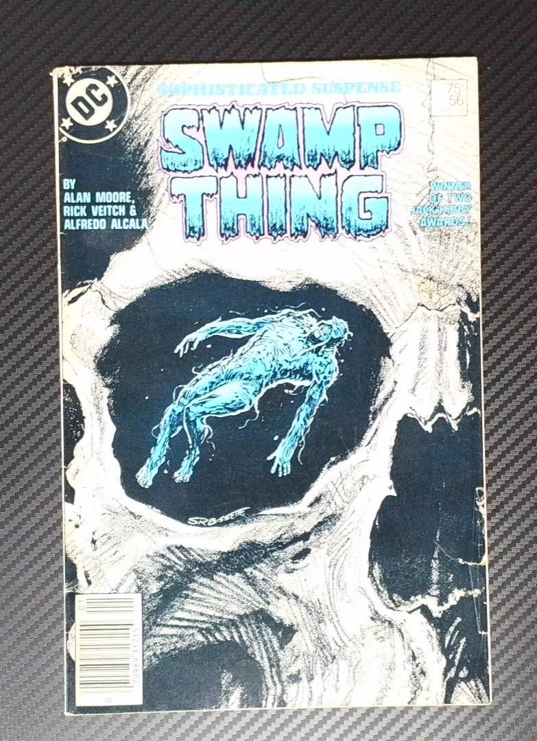 Swamp Thing #56b Newsstand Edition DC 1987