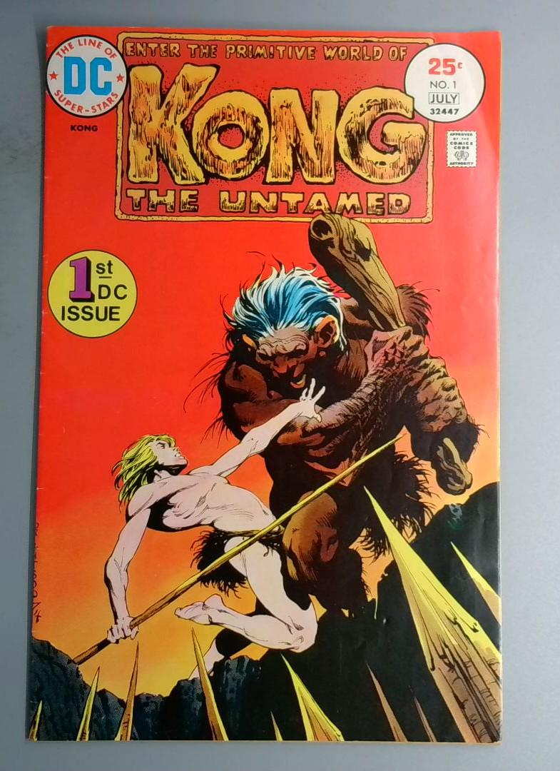 Kong the Untamed #1 1st Kong the Untamed DC 1975 BW1