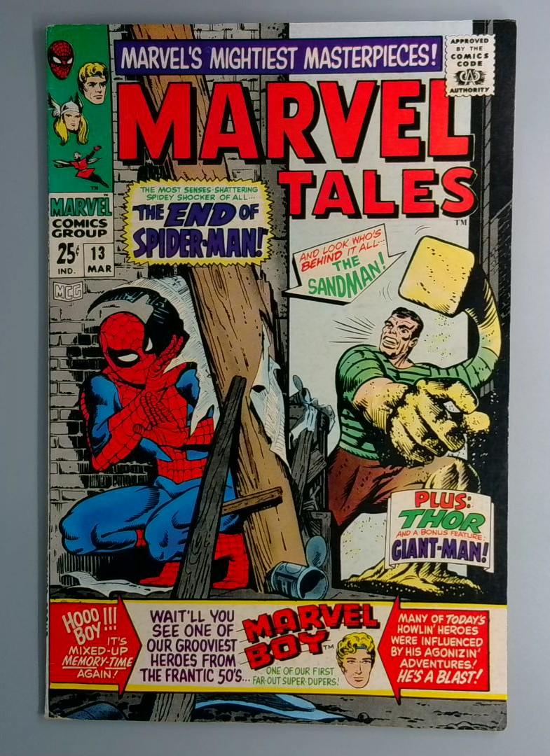 Marvel Tales #13 VF Reprints Amazing Spider-Man 18 Marvel 1968 BW1