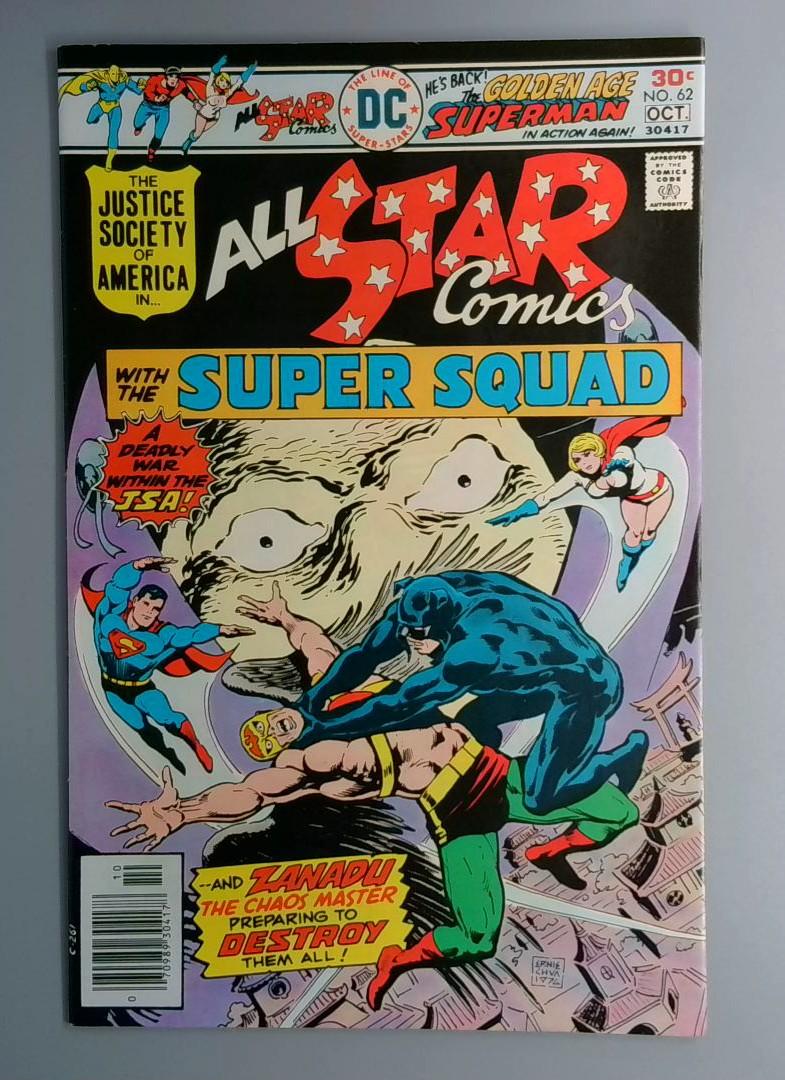 All Star Comics #62 FN+ Early Power Girl DC 1976 BW1 Copy2