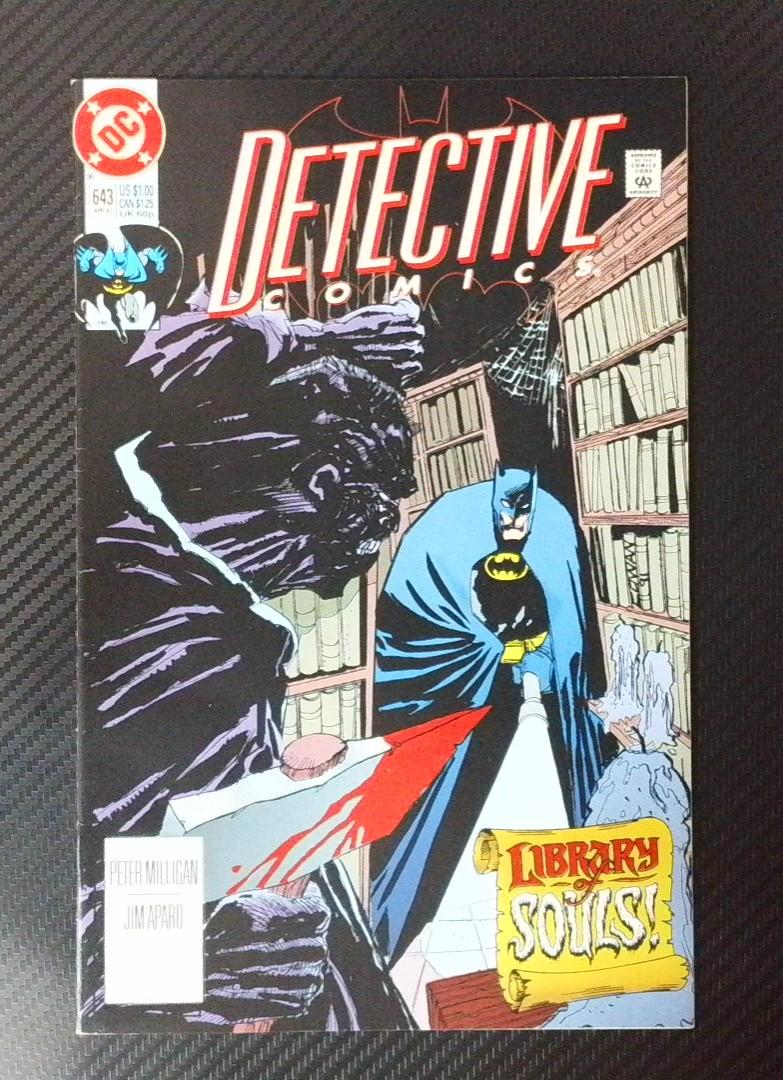 Detective Comics #643 VF/NM Direct Edition DC 1992 JR1