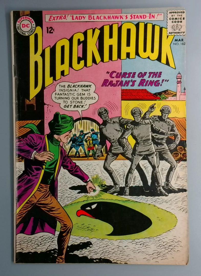 Blackhawk #192 VG+ 1st Penny van Camp DC 1964 BW1