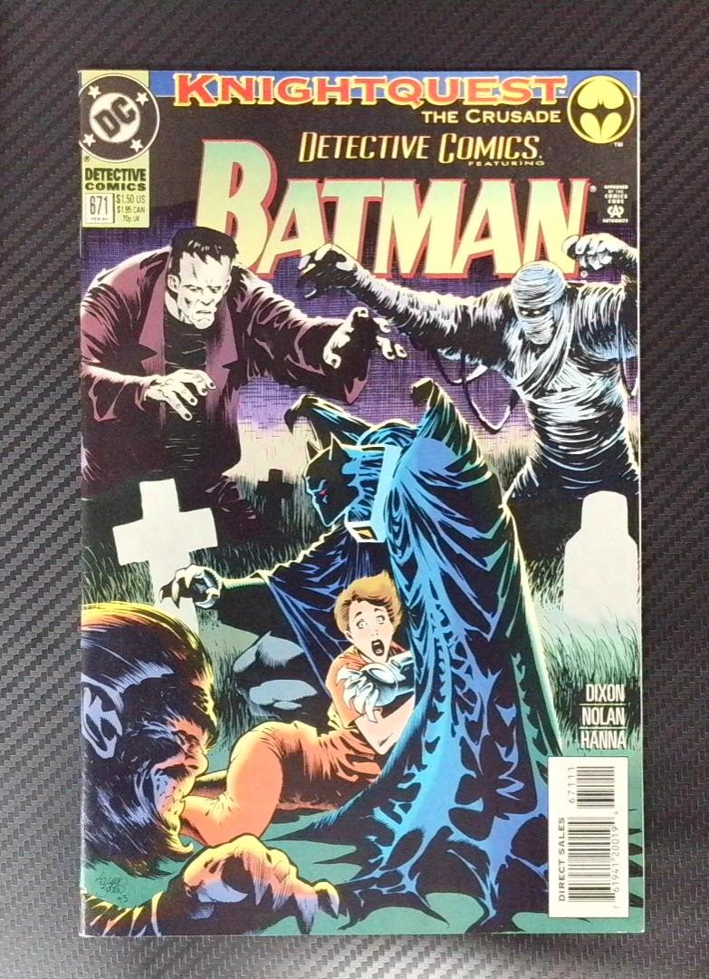 Detective Comics #671 VF+ Direct Edition DC 1994 JR1