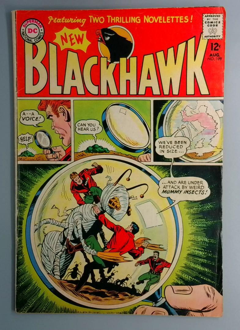 Blackhawk #199 VG+ DC 1964 BW1