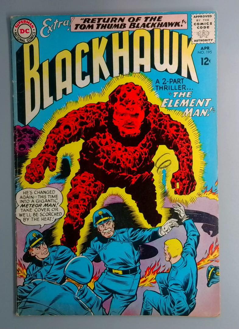 Blackhawk #195 VG+ DC 1964 BW1