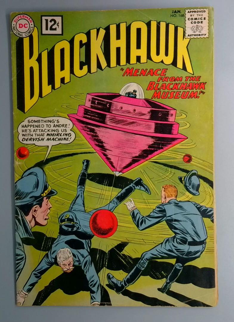 Blackhawk #168 VG DC 1962 BW1