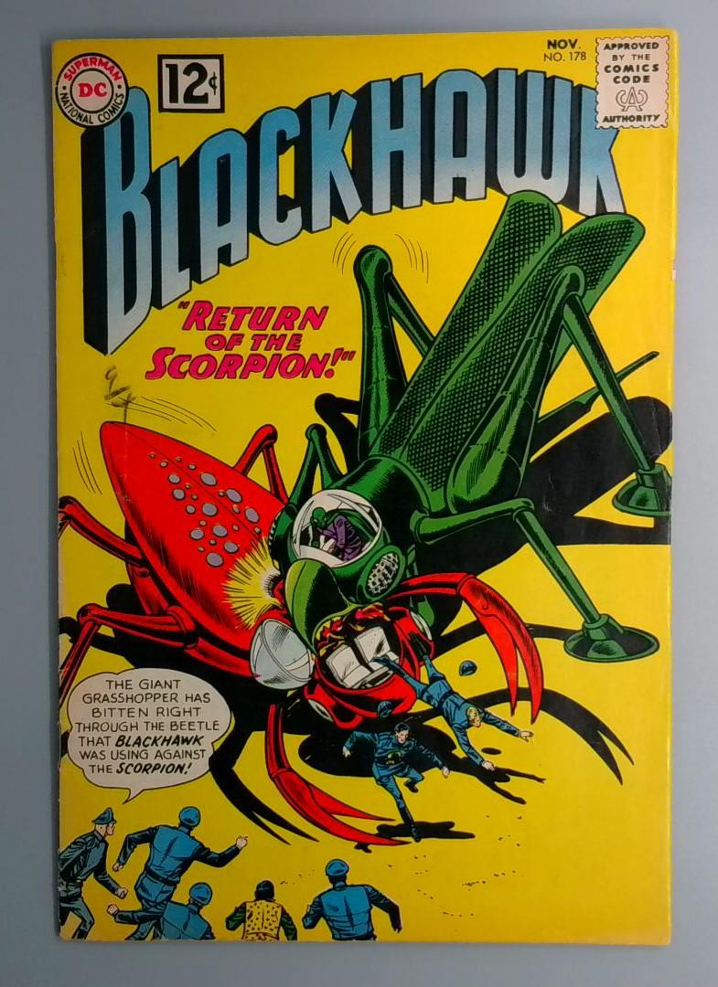 Blackhawk #178 VG DC 1962 BW1