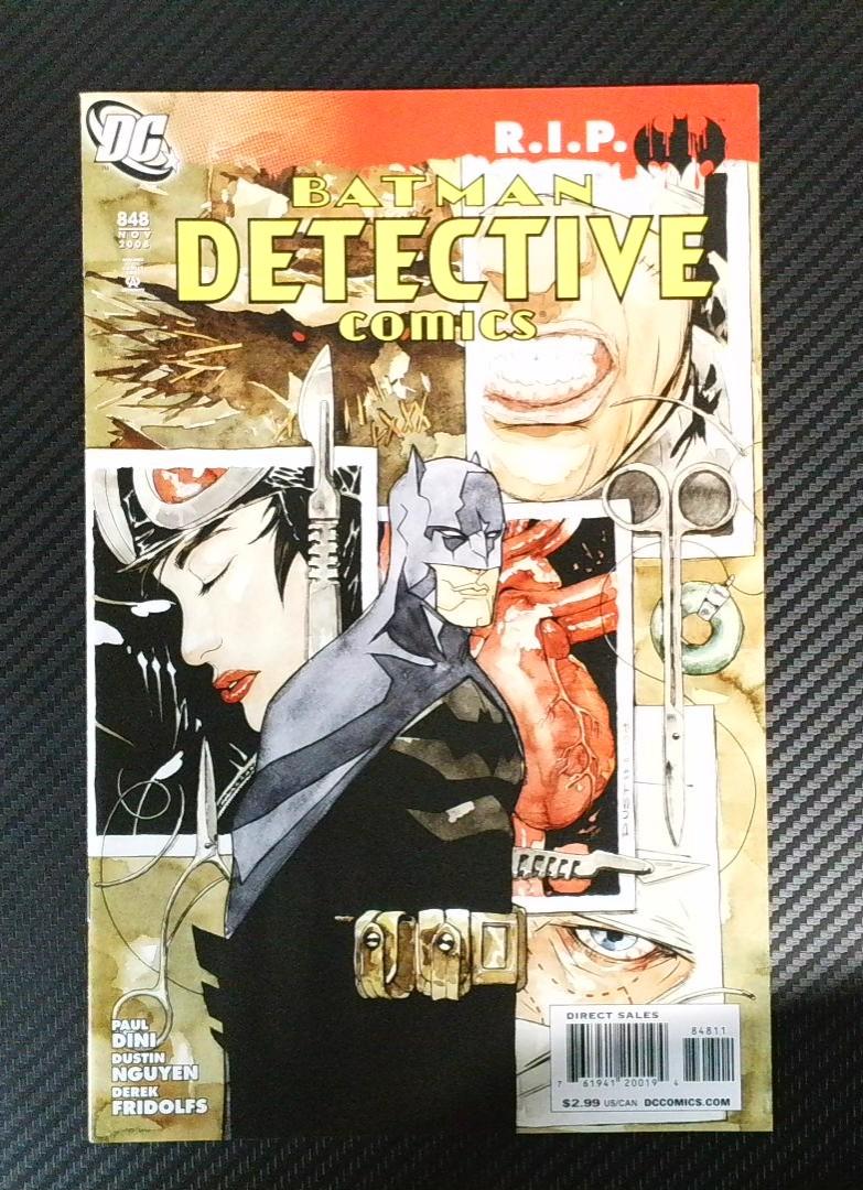 Detective Comics #848 VF/NM Batman R.i.p. Tie-In DC 2008 JR1