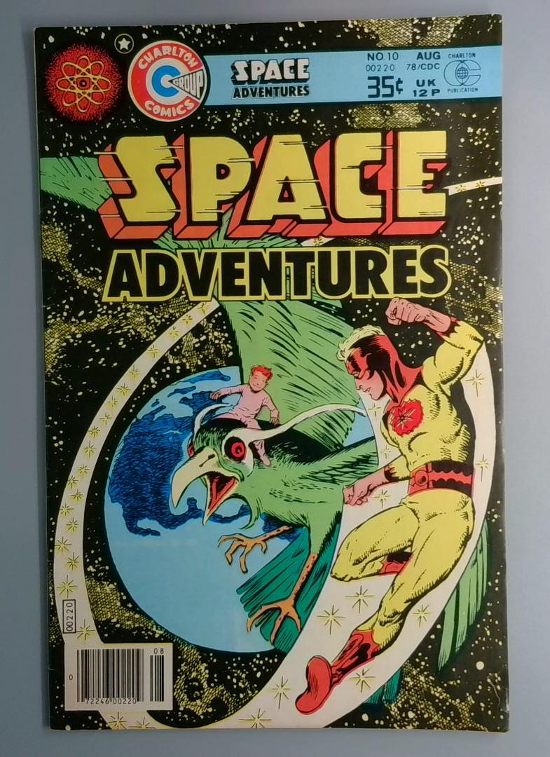 Space Adventures #10 VF Reprints Capt. Atom by Ditko Charlton 1978 BW1