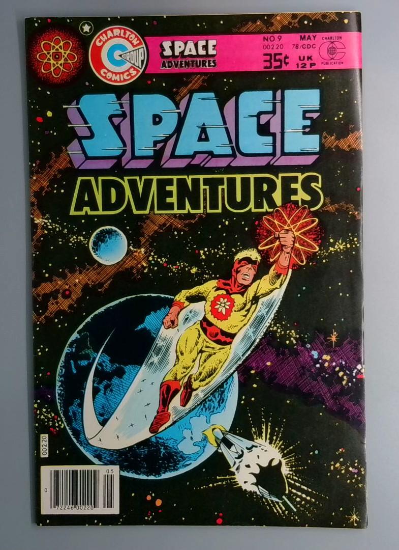 Space Adventures #9 FN+ Charlton May 1978 BW1