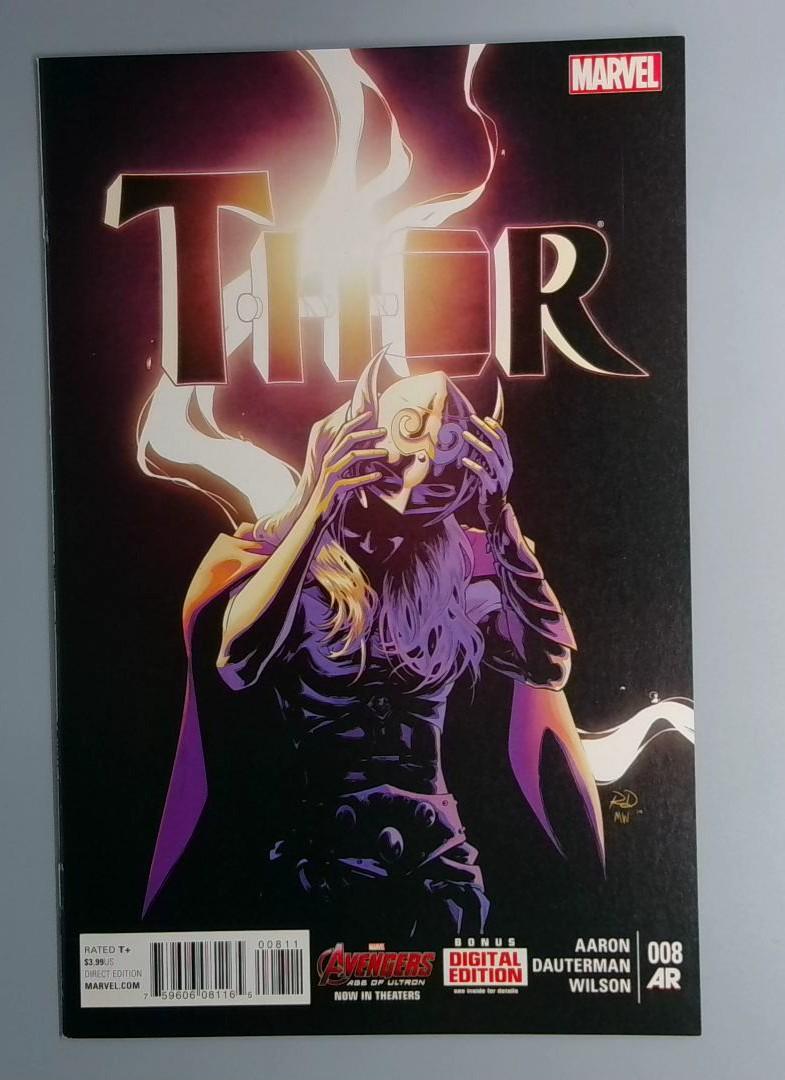 Thor #8 VF+ Jane Foster Reveal Marvel 2015 JR1