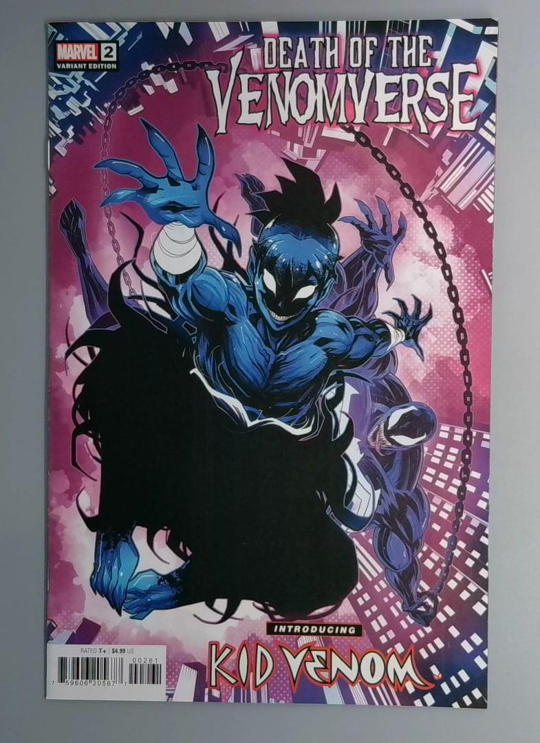 Death of the Venomverse #2 NM Kid Venom Variant Marvel 2023 JR1