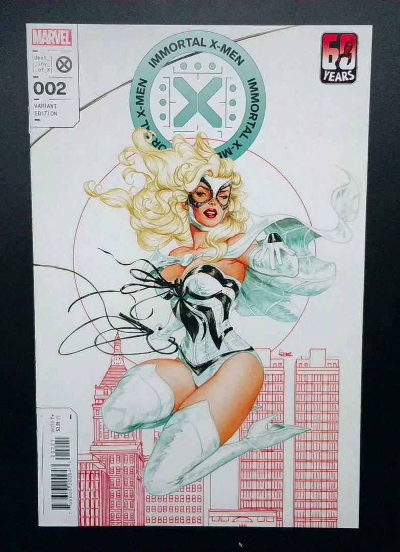 Immortal X-Men #2 NM Black Cat Spider-Man Cover Marvel 2022