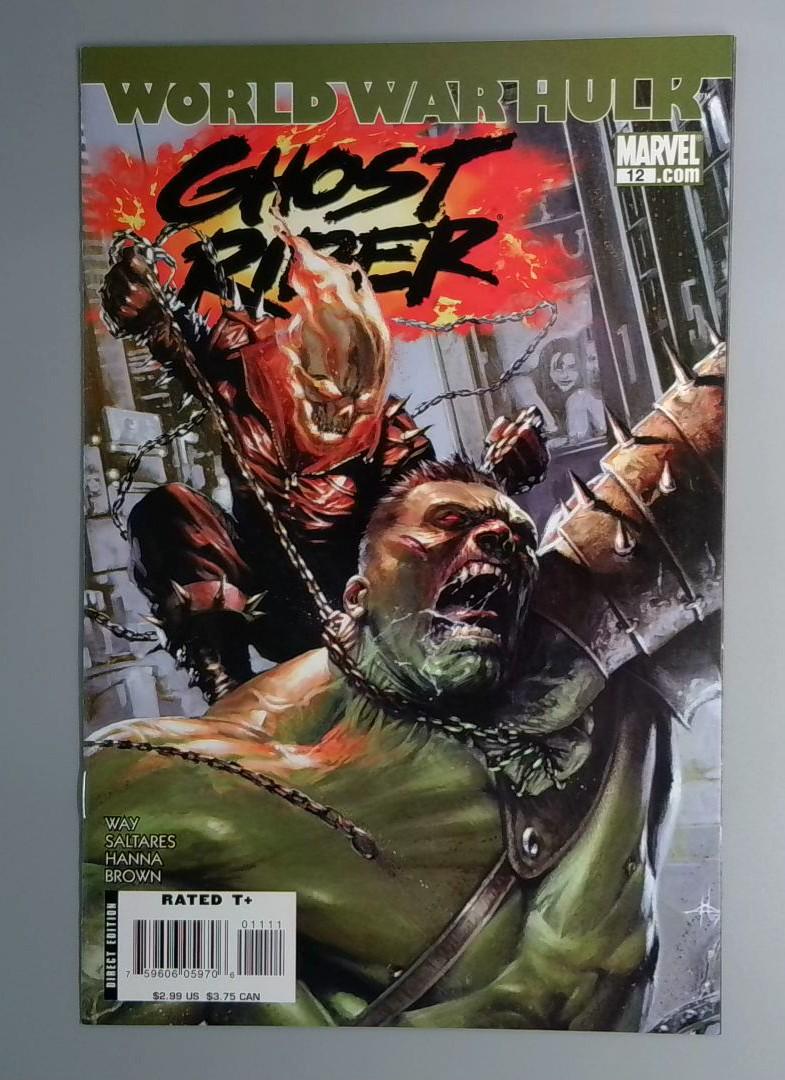 Ghost Rider #12 NM World War Hulk Marvel 2007 JR1