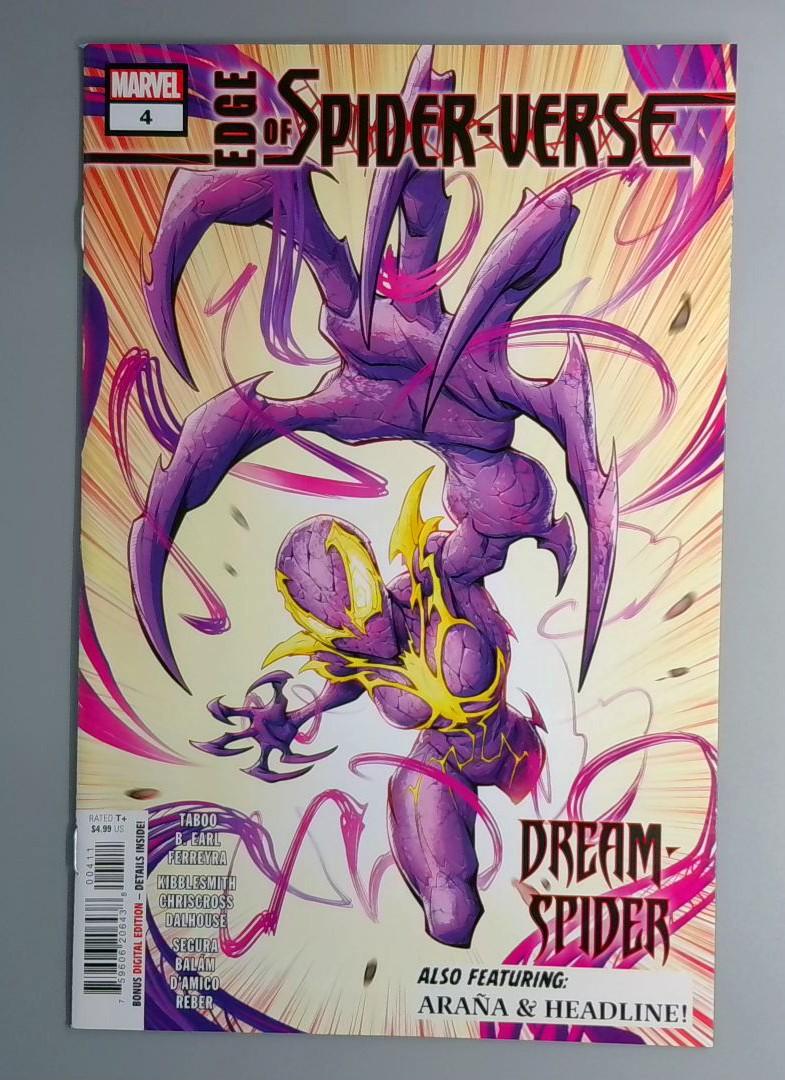 Edge of Spider-Verse #4 NM Variant Marvel 2023 JR1