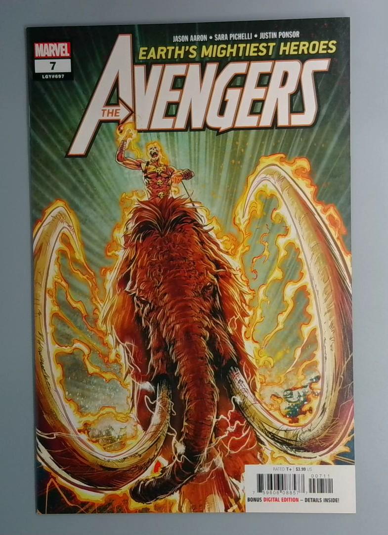 Avengers #7  NM 1st Ghost Rider B.C Marvel 2018 JR1