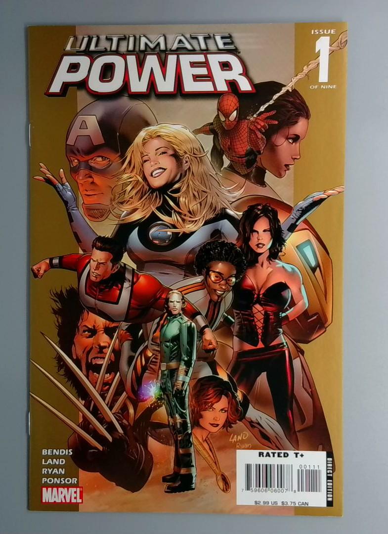 Ultimate Power #1 VF/NM Marvel 2007 JR1