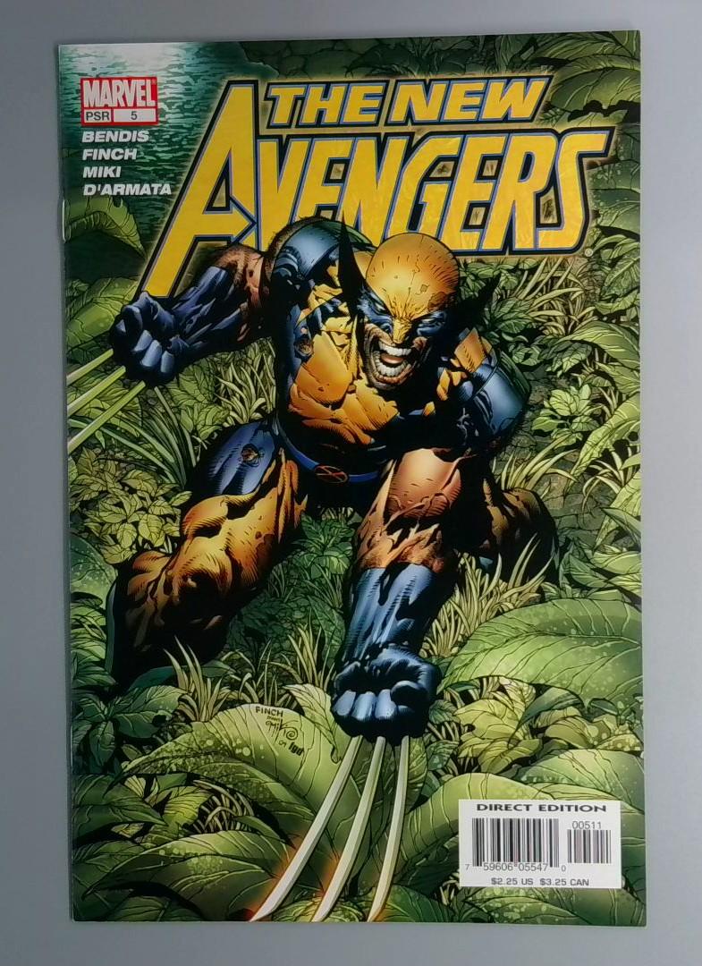 New Avengers #5 NM- Marvel 2005 JR1