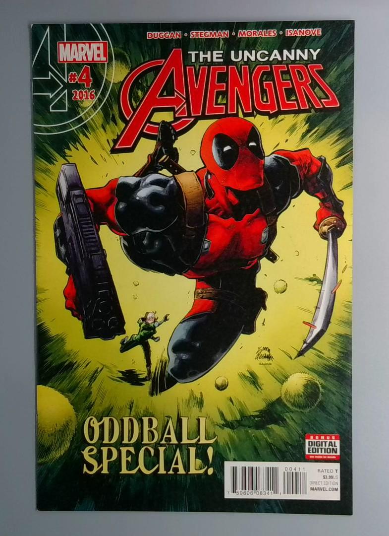 Uncanny Avengers #4 NM- Deadpool Marvel 2016 JR1