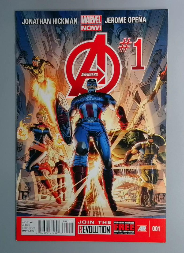 Avengers #1 NM Marvel Now! 2012 JR1