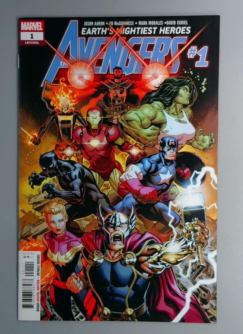 Avengers #1 NM Marvel 2012 JR1