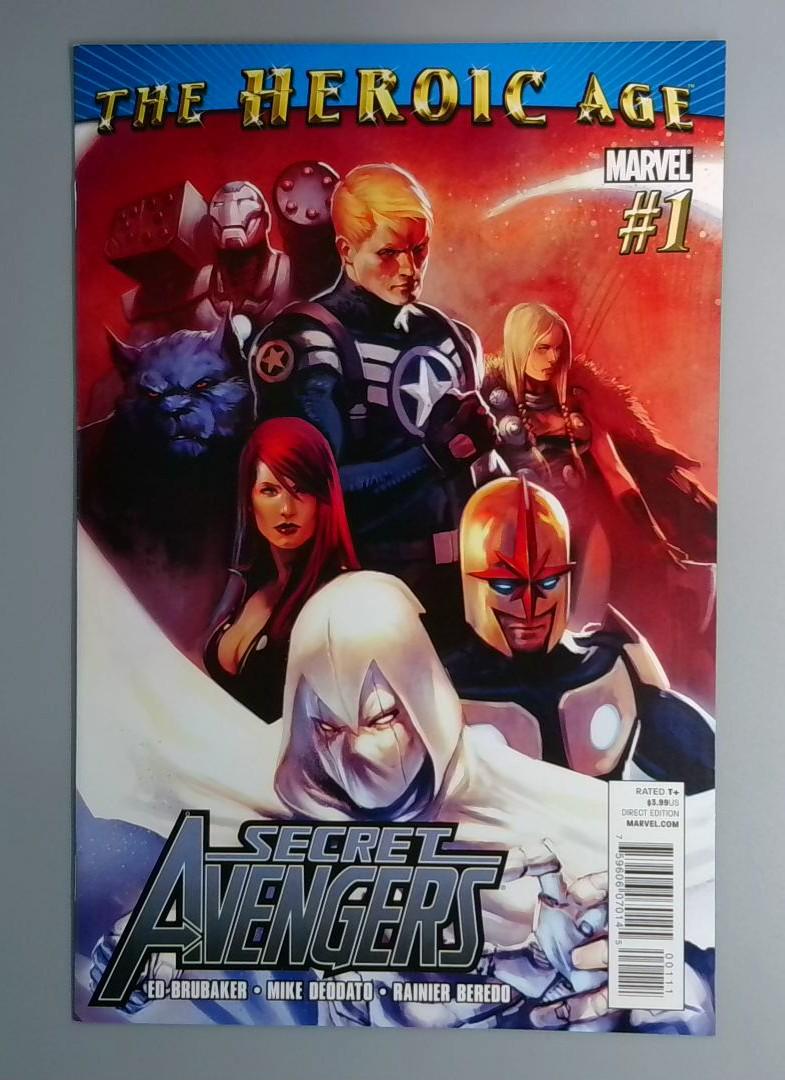 Secret Avengers #1 NM Marvel 2010 JR1