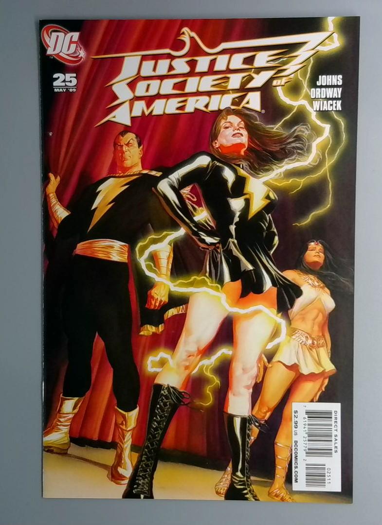 Justice Society of America #25 NM Alex Ross Cover DC Comics 2009 JR1