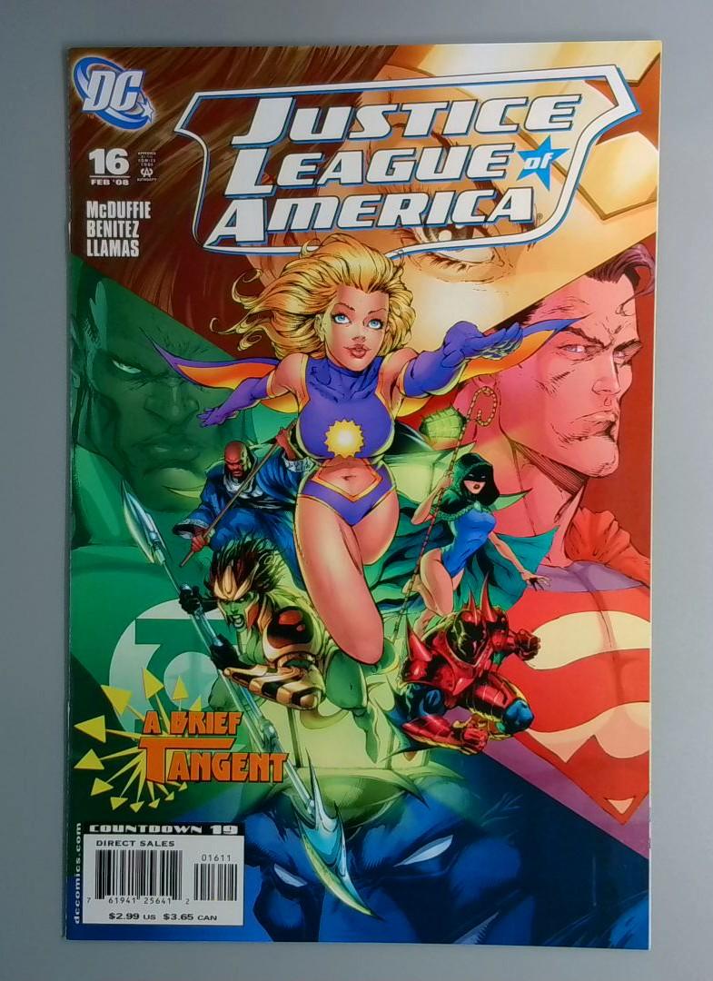 Justice League of America #16 NM- DC Comics 2008 JR1