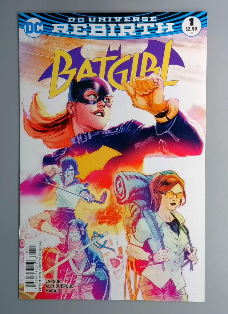 Batgirl #1 NM Rebirth DC 2016 JR1