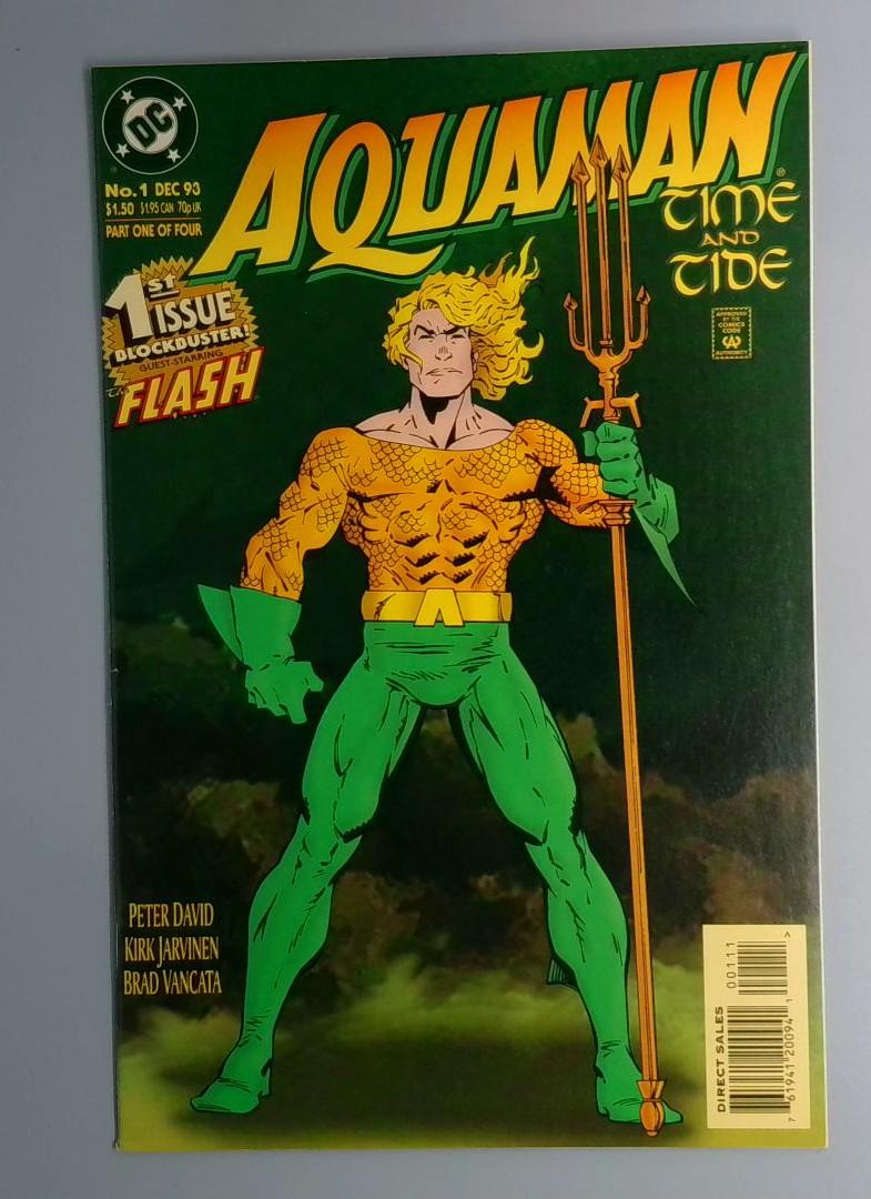 Aquaman #1 NM- Tlime and Tide DC 1993 JR1