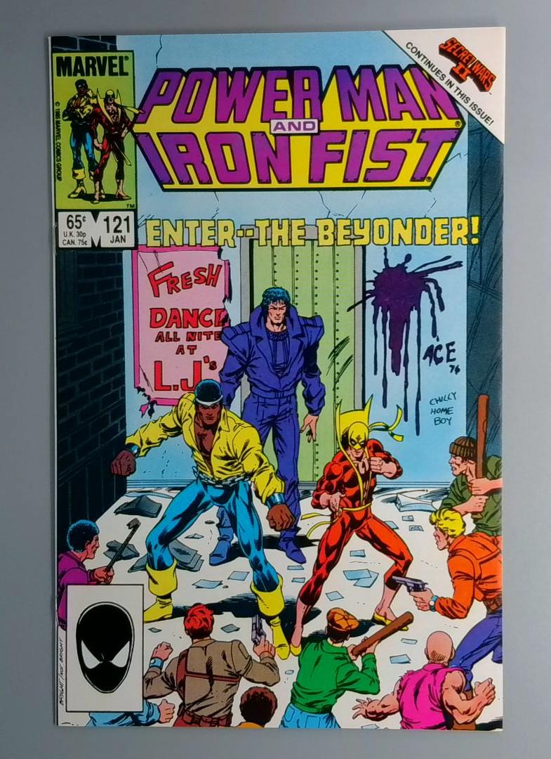Power Man and Iron Fist #121 NM- Marvel 1986 JR1