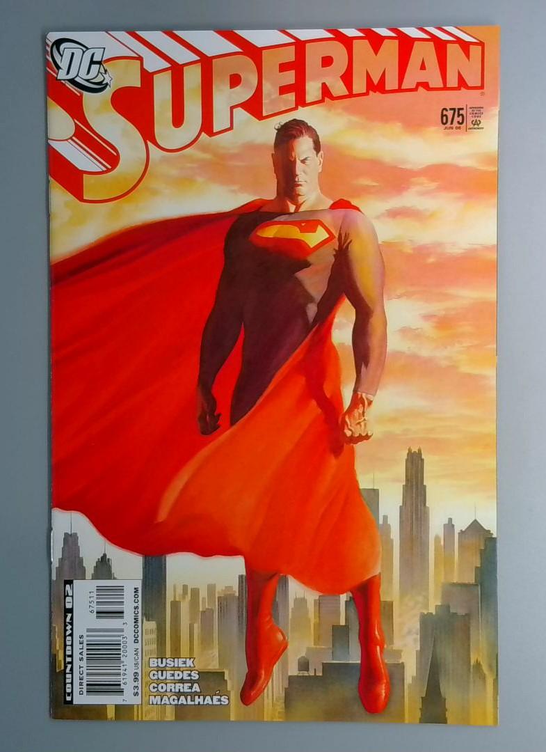 Superman #675 VF/NM Alex Ross DC 2008 JR1