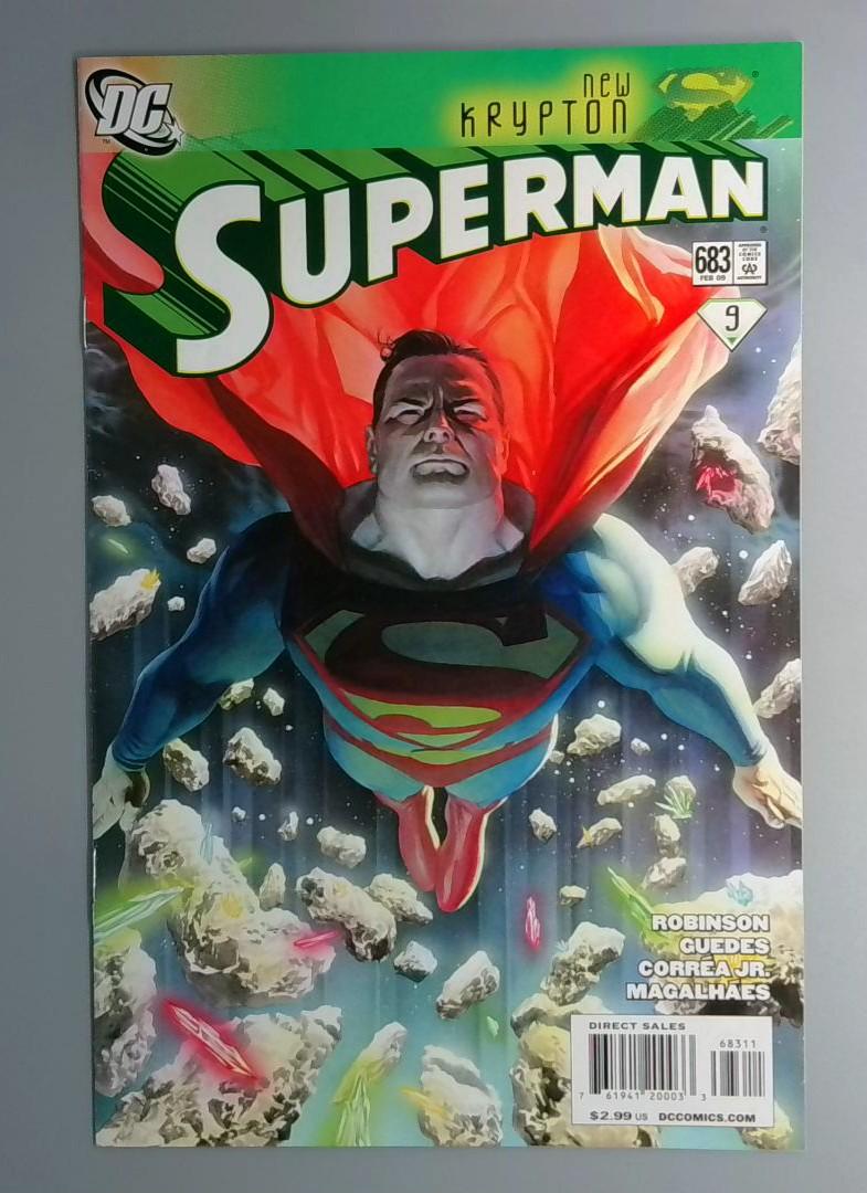 Superman #683 Alex Ross New Krypton Part 9 DC 2009 JR1